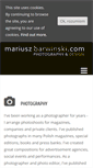 Mobile Screenshot of mariuszbarwinski.com